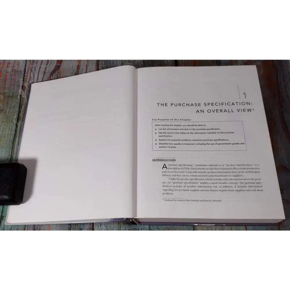 Purchasing, Cost Control, and Menu Management -‎ Professional Culinary Textbook